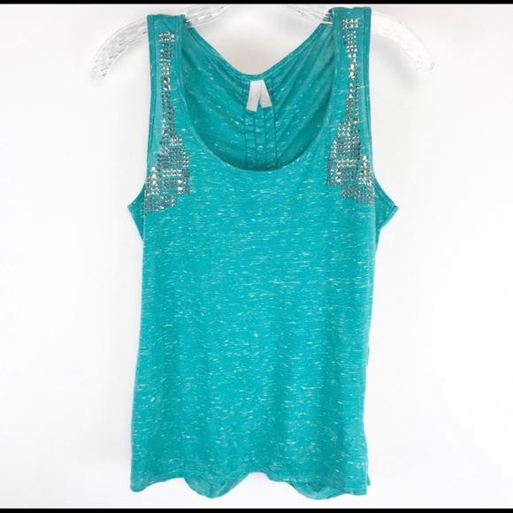 Vanity Tops - Vanity Rhinestone Tank